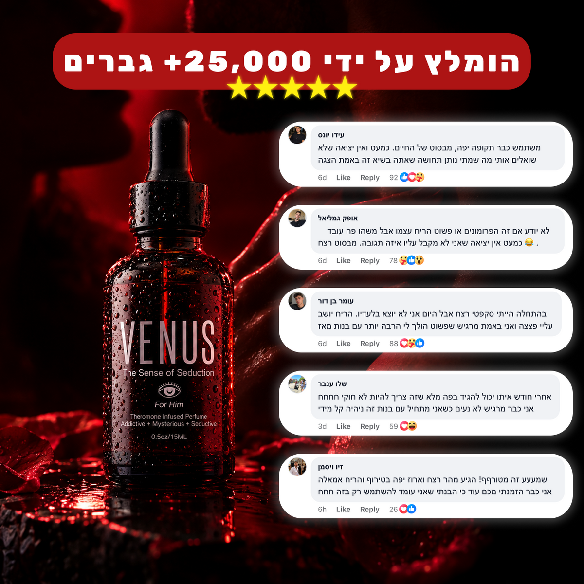 1+1 על בושם הנוכחות של VENUS