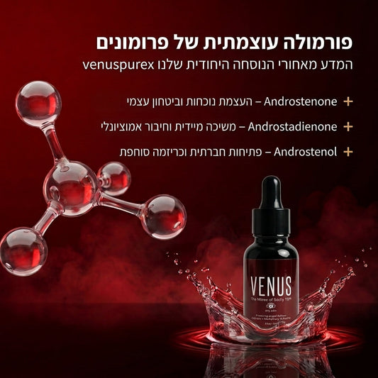 VENUS HYPNOSIS - בושם הפרומונים המקורי